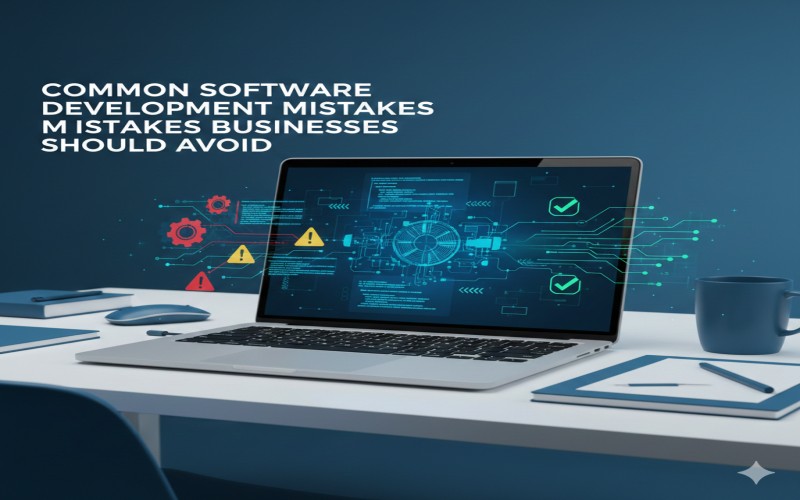 Common software development mistakes businesses should avoid in Sri Lanka - scope creep, poor tech stack selection, neglecting user feedback, and security vulnerabilities