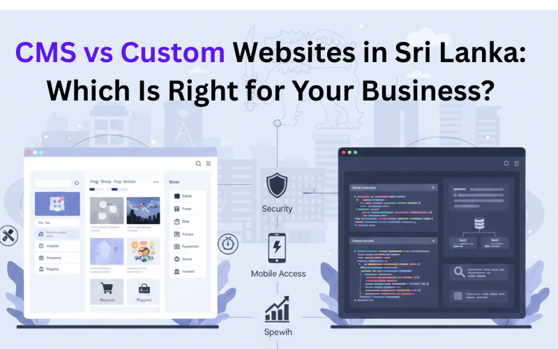 CMS vs Custom Websites in Sri Lanka: Which Is Right for Your Business?