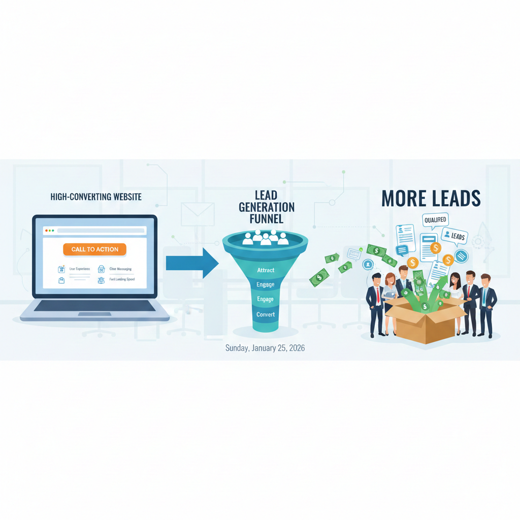 How a High-Converting Website Generates More Leads