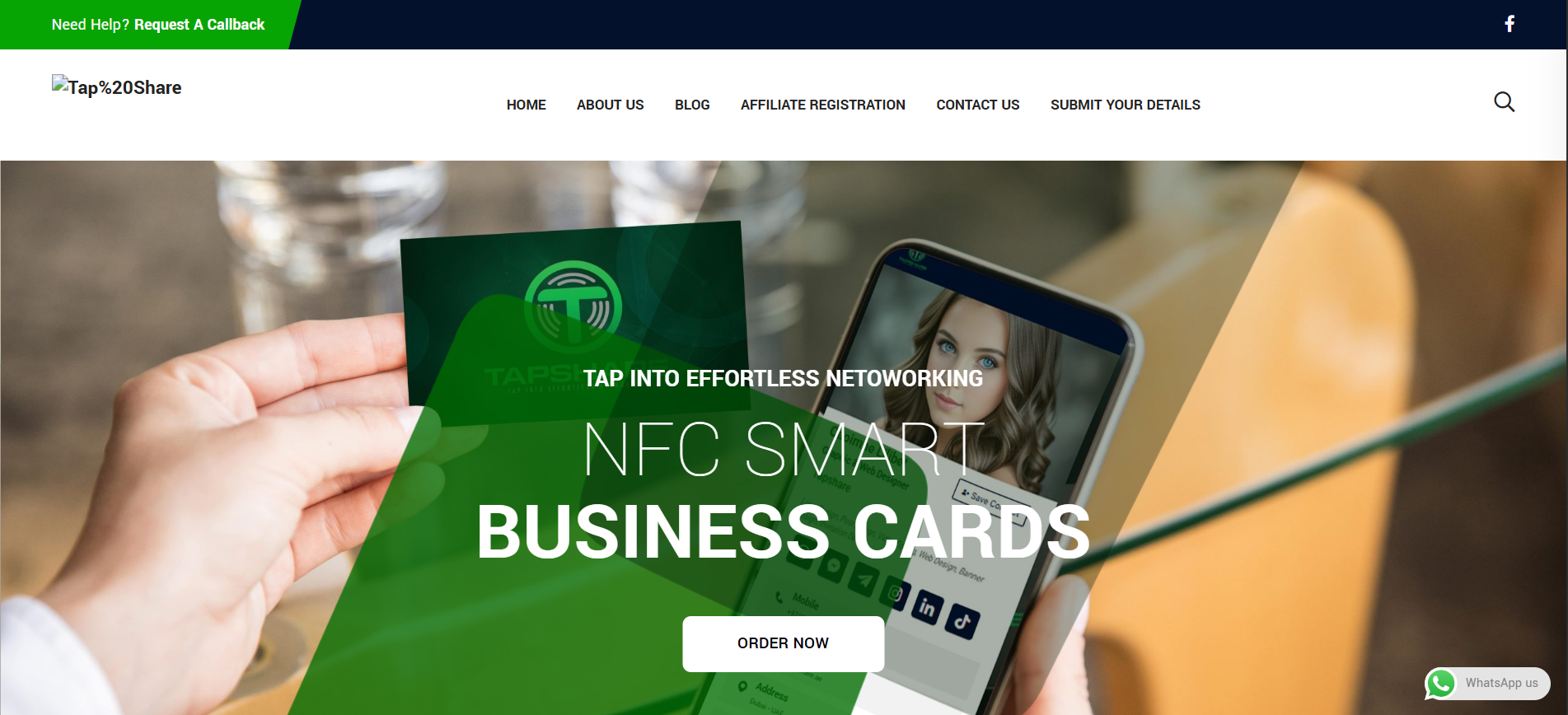 tapshare Portfolio Project - Web Design by Applantics