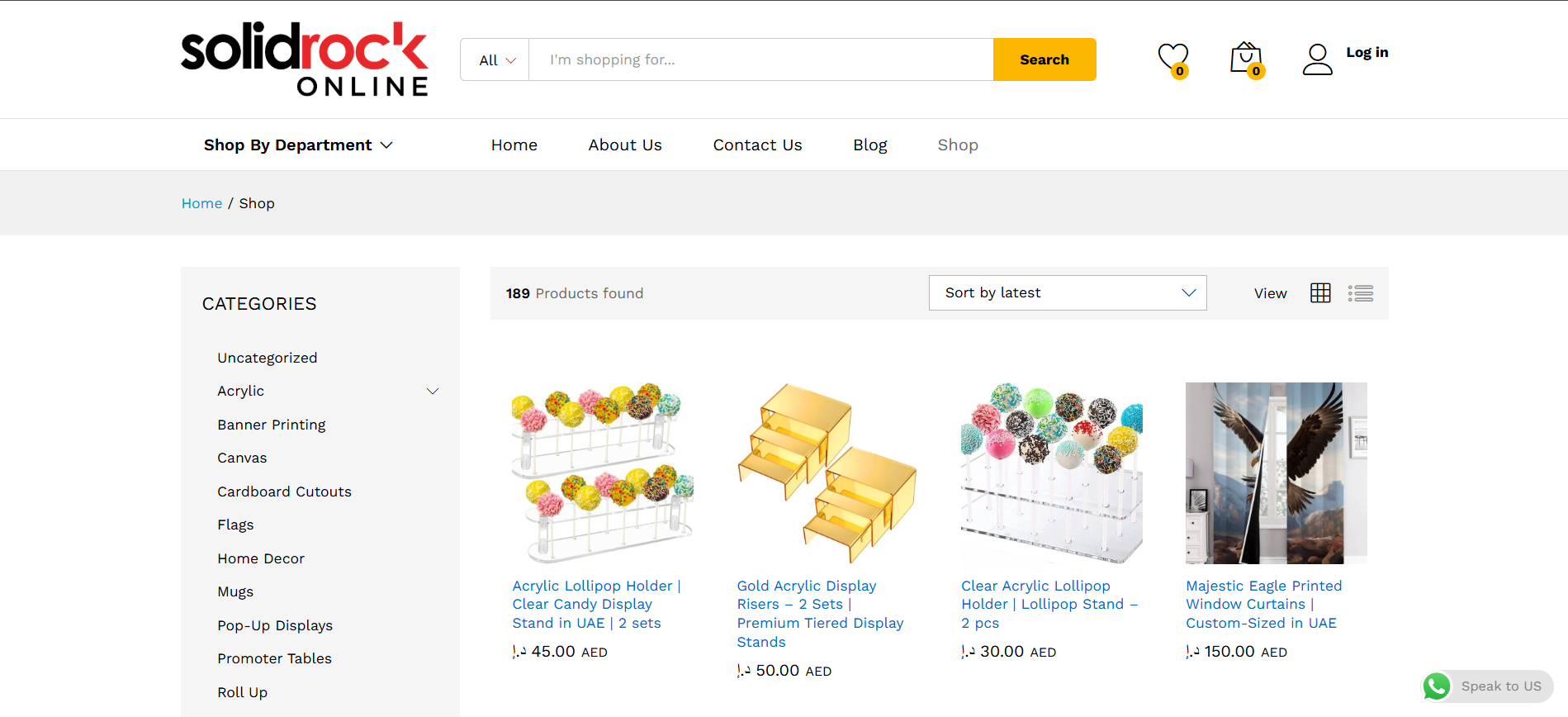 solidrock Portfolio Project - Web Design by Applantics