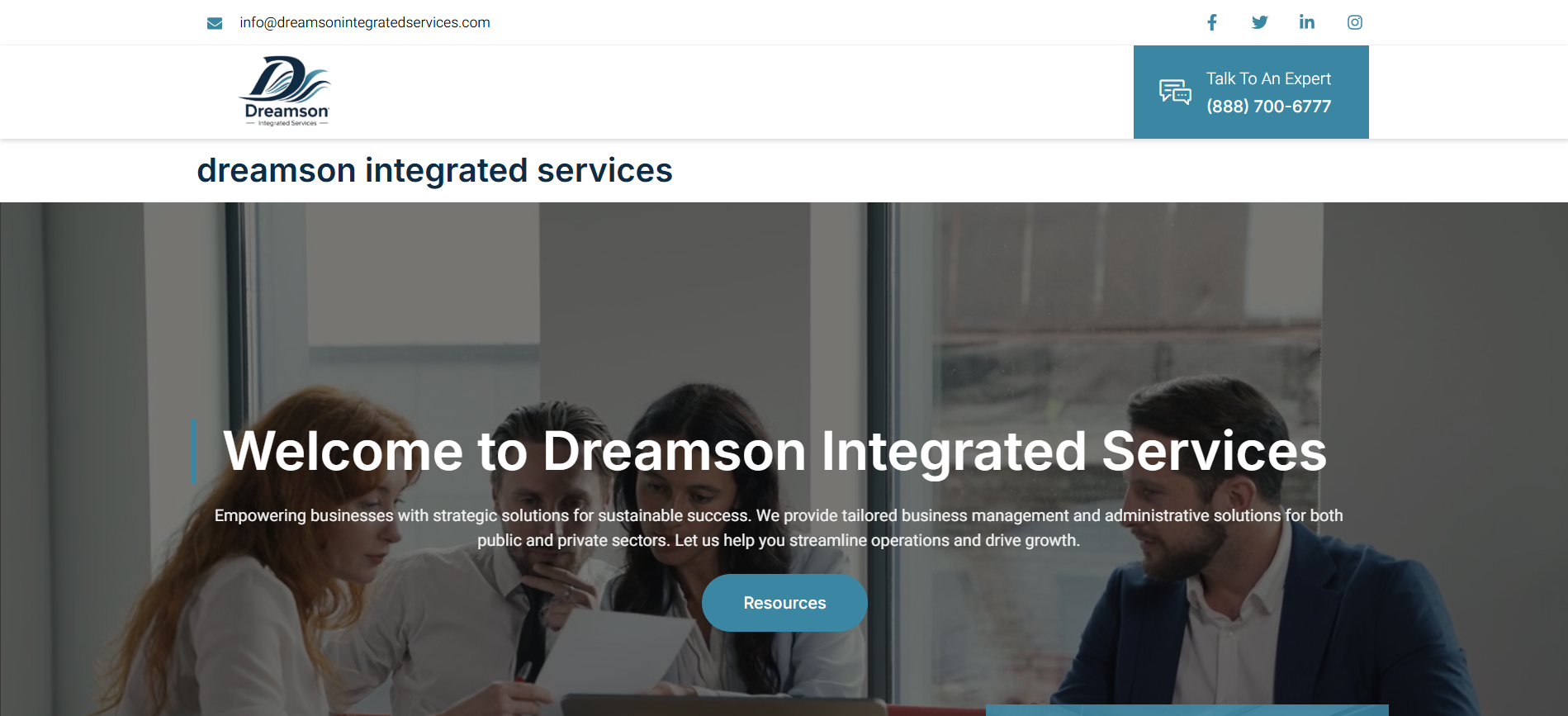 dreamson Portfolio Project - Web Design by Applantics