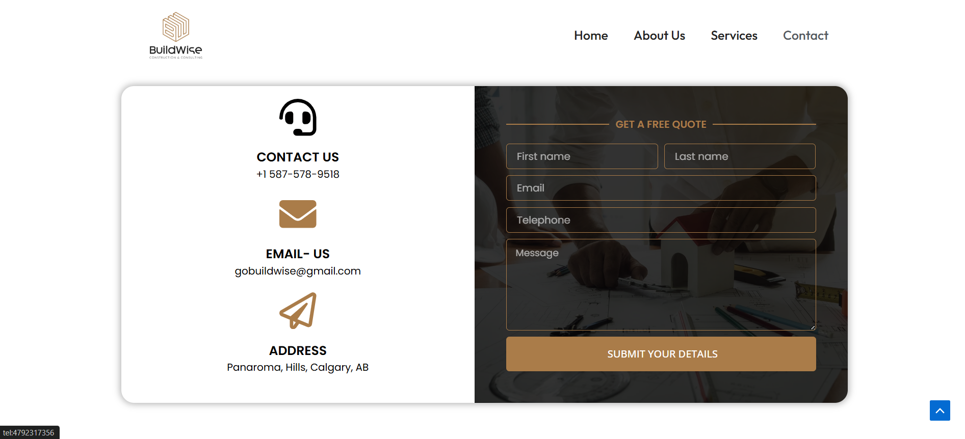 buildwise Portfolio Project - Web Design by Applantics